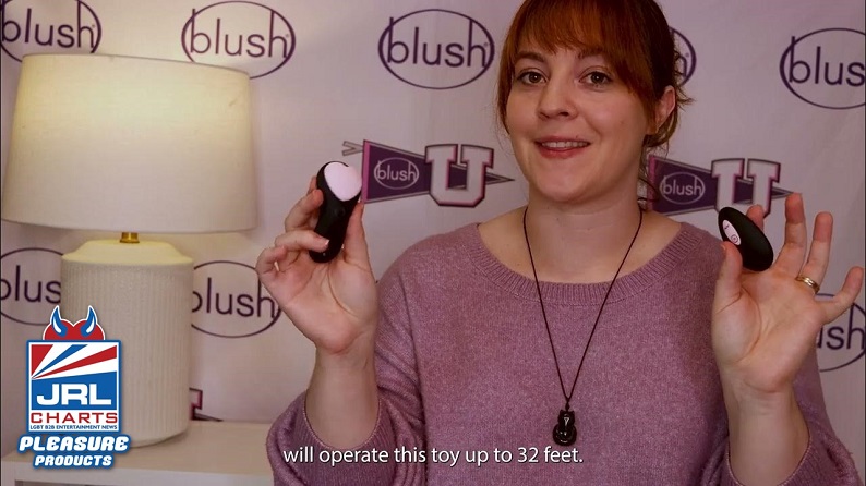 Blush-Novelties-unveils-Heartbeat-Vibrator-with-remote-control-sex-toy-Commercial