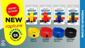 Rapture Novelties — Snap Straps Silicone Cockrings