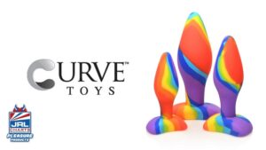 Review-Simply-Sweet-Rainbow-Silicone-Butt-Plug-CURVE-Toys