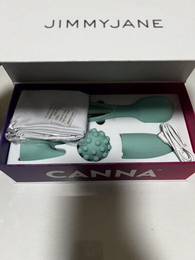 JimmyJane-Canna Personal Massager-with-attachments-Packaging-Williams-Trading