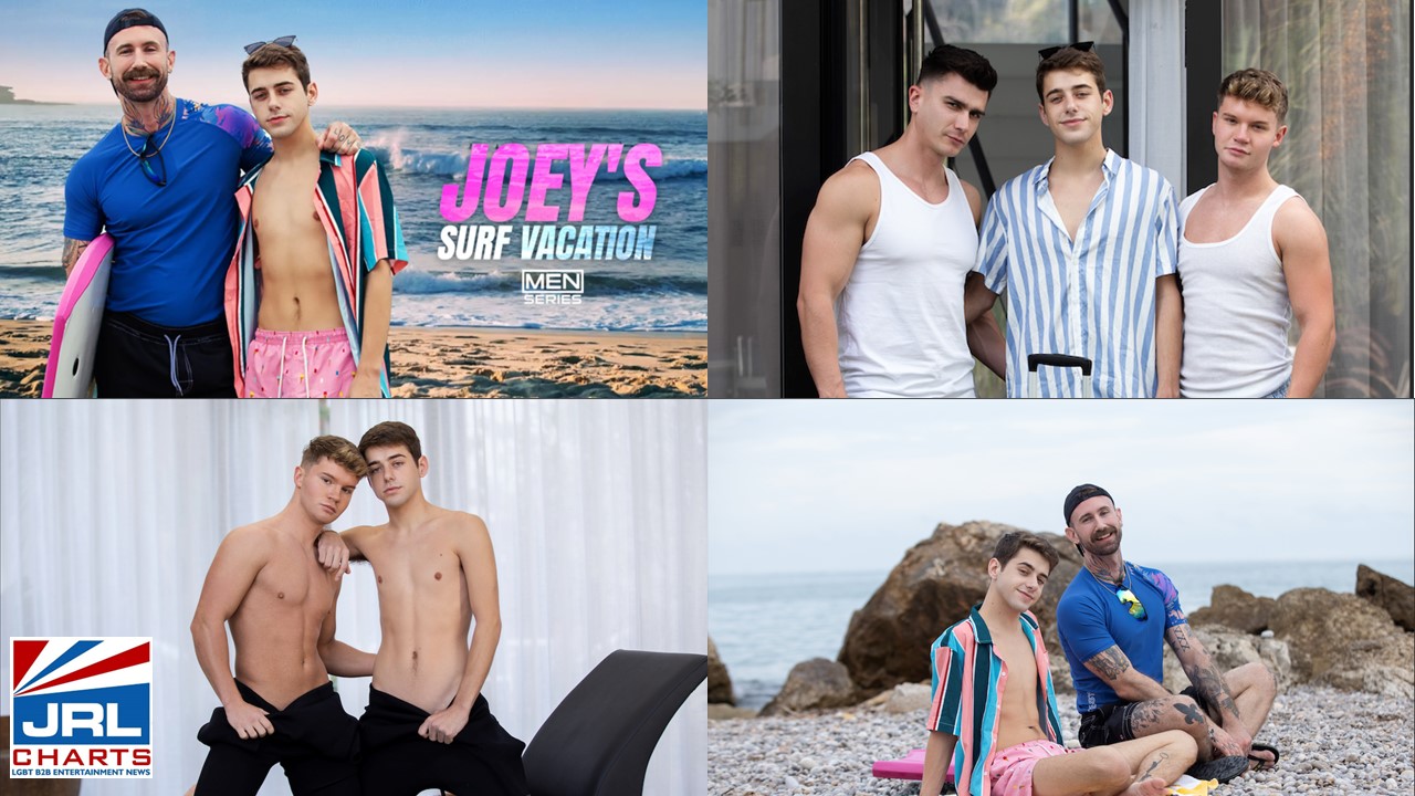 Joey Mills New Series - 'Joey's Surf Vacation' Debuts on MEN