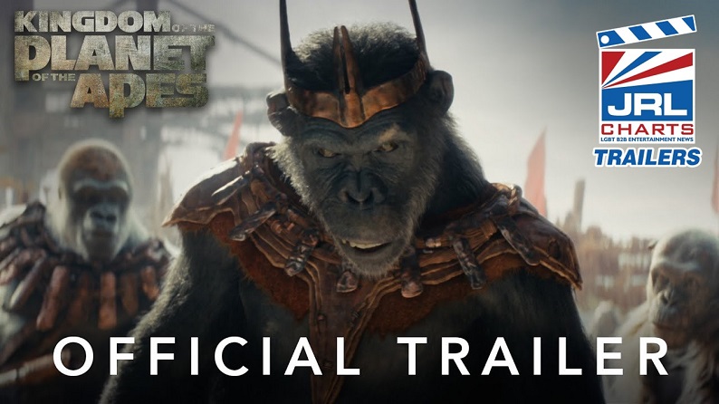 Watch Kingdom of the Planet of the Apes-Official Trailer
