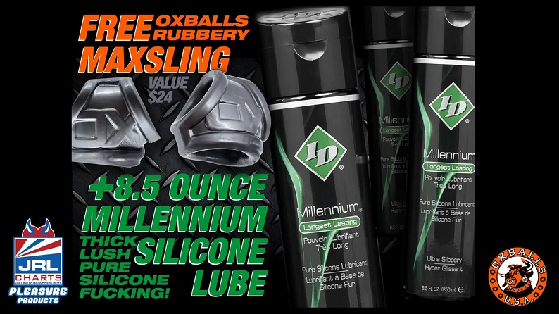 ID-Millennium-Silicone-Lube-FREE-Maxsling-rubbery-cock-ball-sling-STEEL-OXBALLS